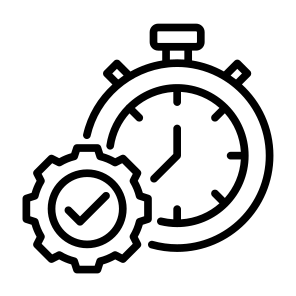 Efficiency, Time, Optimization, Effectiveness, Output, Time Management, Productivity, Performance icon