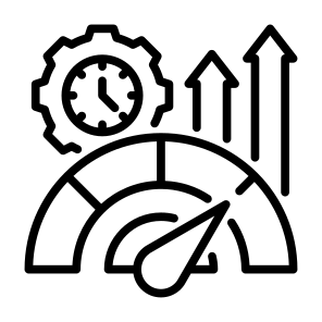 Productivity, Effective, Process Improvement, Growth, Performance icon