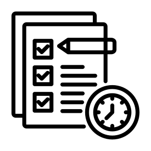 Tasks, List, Planner, Check List, Planning, Management, Schedule, Daily Routine, Time icon