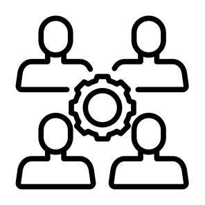 Teamwork, Management, Business, Worker, Businessman, Team, Group icon