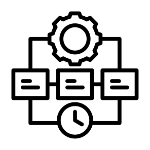Timeline, Time,  Workflow, Project, Planning, Development, Clock, Organizing icon