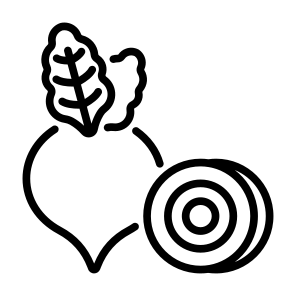 Beetroot, Vegetable, Vegetarian, Food, Food And Restaurant icon