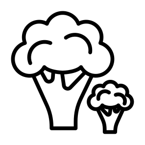 Broccoli, Food, Vegetarian, Vegetable, Food And Restaurant icon