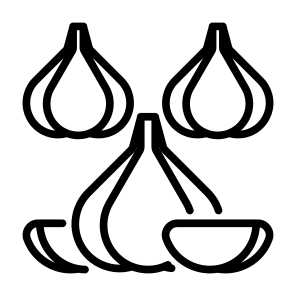 Garlic, Vegetable, Vegetarian, Food, Food And Restaurant icon