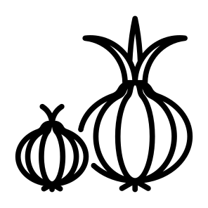 Onion, Vegetable, Vegetarian, Healthy Food, Food And Restaurant icon