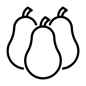 Pear, Fruit, Food, Healthy Food, Food And Restaurant icon