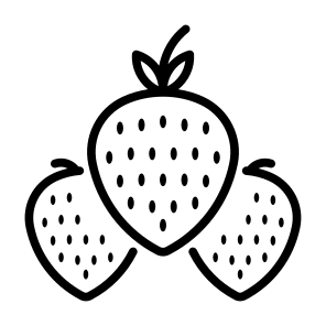 Strawberry, Fruit, Food, Healthy Food, Food And Restaurant icon