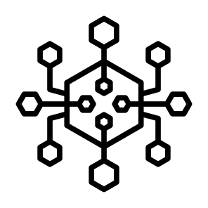 Blockchain, Technology, Digital, Network, Security, Cryptocurrency icon