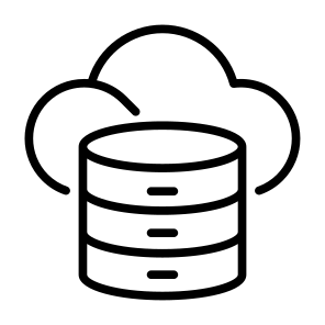 Cloud Server, Cloud Storage, Cloud, Storage, Server, Data, Database icon