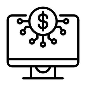 Digital Economy, Digital, Fintech, Digital Currency, Technology, Money   icon