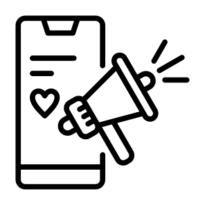 Digital Marketing, Digital, Marketing, Multimedia, Social Media, Promotion   icon