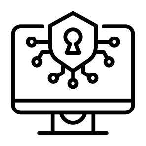 Digital Security, Digital, Security, Protection, Cyber Security, Technology  icon