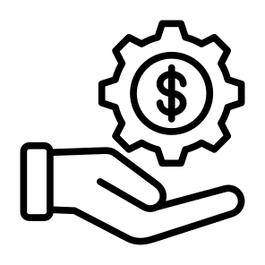 Financial Support, Money, Financial, Support, Technical, Services icon