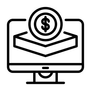 Online Banking, Online, Banking, Electronic Banking, Finance, Money icon