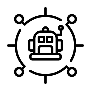 Robotics, Robots, Assistant, Digital, Future, Technology icon