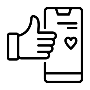 Social Media, Marketing, Publicity, Social, Online, Digital icon