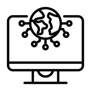 Technology Digital , Digital, Technology, Electronics, Networking, Internet icon