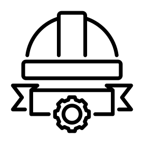 Labor Day, Ribbon, Helmet, Worker, Hard Hat icon