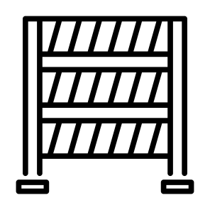 Road Barrier, Signaling, Road Sign, Traffic Sign, Traffic Barrier icon