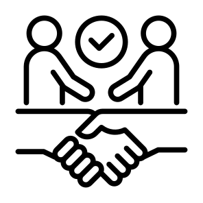 Deal, Agreement, Transaction, Exchange, Negotiation, Contract icon