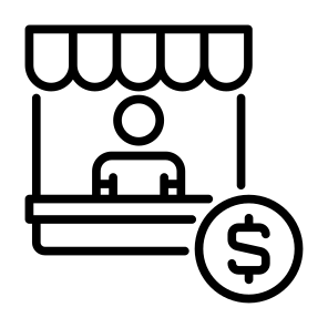 Seller, Vendor, Dealer, Salesperson, Merchant, Supplier icon