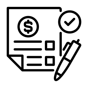 Valuation, Assessment, Appraisal, Evaluation, Worth, Pricing icon