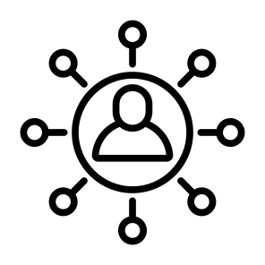 Channel, User, Connection, Networking, Network, Connect icon