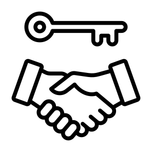 Commitment, Access, Key, Private, Deal, Agreement icon