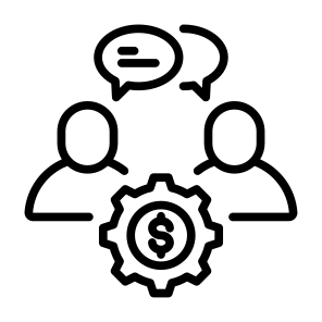 Communication, Discussion, Consulting, Consultation, Negotiation, Finance icon
