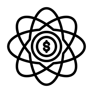 Core Value, Cost, Money, Process, Science, Core icon