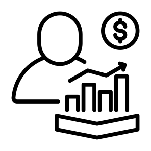 Entrepreneur, People, Investor, Progress, Investment, Growth icon