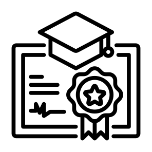 Diploma, Certificate, Graduation, Certification, College icon