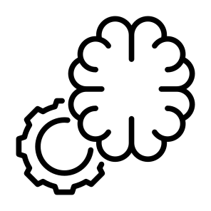 Intelligence Quotient, Brain, Management, Knowledge, Thinking icon