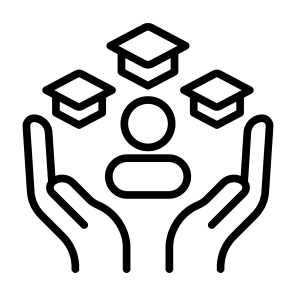 Loyalty,  Graduation, Student, Scholarship, Dedication icon