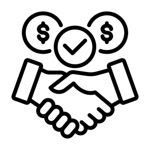 Sponsorship, Money, Sponsor, Scholarship, Cooperation icon