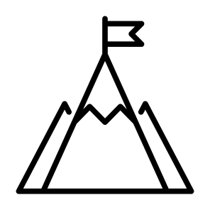 Mission, Mountain, Winner, Goal, Challenge  icon