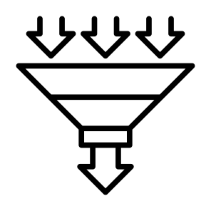 Sorting, Funnel, Filter, Sorting, Filtering  icon
