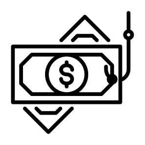 Bait, Money, Dollar, Banknote icon
