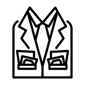 Pocket, Money, Suit, Bribery, Bribe icon