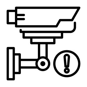 Surveillance, Technology, Security,  Security Camera, Sign icon