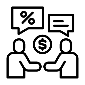 Bargain, Deal, Price, Negotiate, Discount, Offer icon