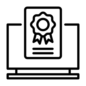 Guarantee, Secure, Quality, Electronics, Certificate, Warranty icon