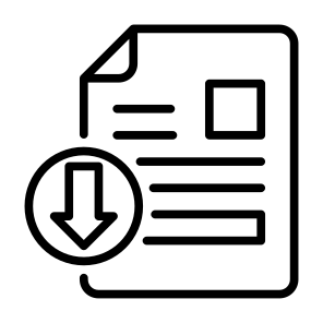 Mark Down, Reduce, Arrow Down, Document, Devaluation, Catalog icon