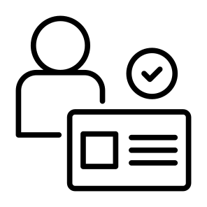 Membership, User, People, Customer, Access, Card icon