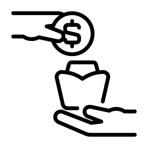 Purchase, Shopping, Money, Retail, Payment, Bag icon