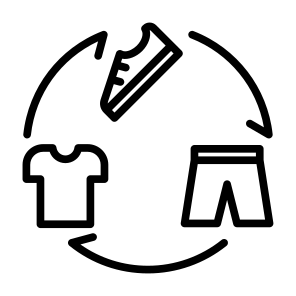 Second Hand, Shop, Tshirt, Reuse, Thrift, Shoes, Recycled icon