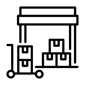 Wholesaler, Boxes, Supply, Stock, Distribution, Bulk icon