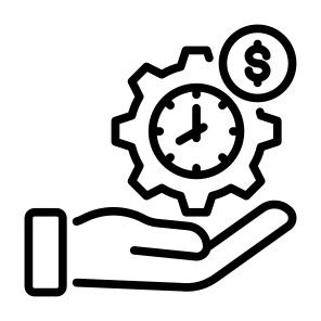 Full Time Job, Time Is Money, Employment, Pay, Hour, Time icon