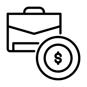 Money Bag, Money, Job, Portfolio, Briefcase, Work icon