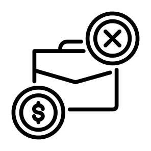 Severance Employee, Severance, Employee, Compensation, Pay, Fired icon